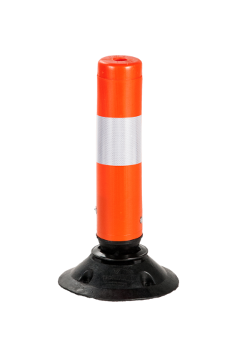 Słupek uchylny FLEXPIN 46 cm elastyczny separator drogowy powracający do pionu po uderzeniu.