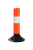 Słupek uchylny FLEXPIN 46 cm elastyczny separator drogowy powracający do pionu po uderzeniu.