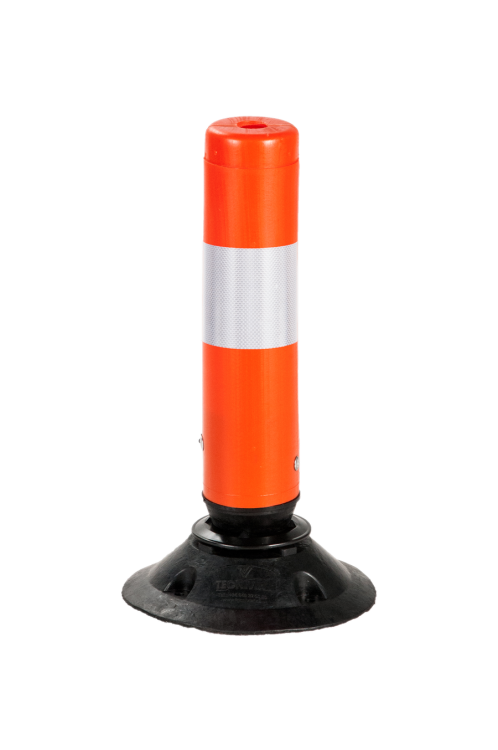 Słupek uchylny FLEXPIN 46 cm elastyczny separator drogowy powracający do pionu po uderzeniu.