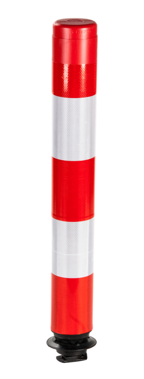 Słupek uchylny FLEXPIN 75 cm średniej wysokości słupek blokujący do separacji ruchu kołowego.