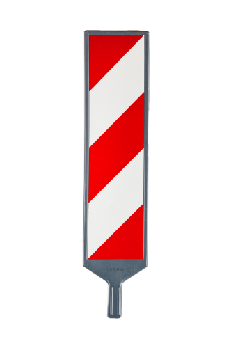 Tablica kierująca U-6 II gen. o podwyższonych parametrach odblaskowości do zabezpieczania przeszkód.