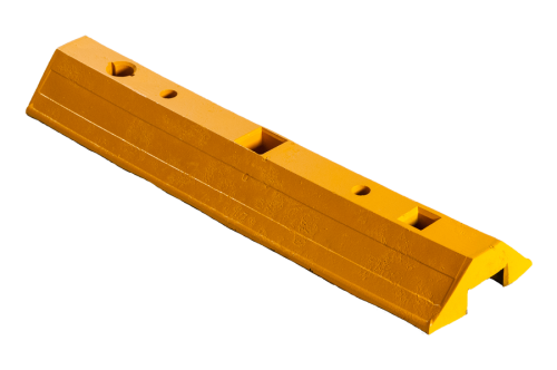 Separator ruchu ciągły 101x25,5x10 U-25 element blokujący przejazd przez linie ciągłe.