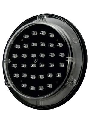 Panel LED 100 mm standard mały wkład świetlny do punktowego sygnalizowania zagrożeń.