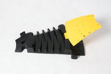 Osłona kablowa 5-kanałowa narożnik 50x38x5 cm moduł skrętu dla rozbudowanych instalacji kablowych.