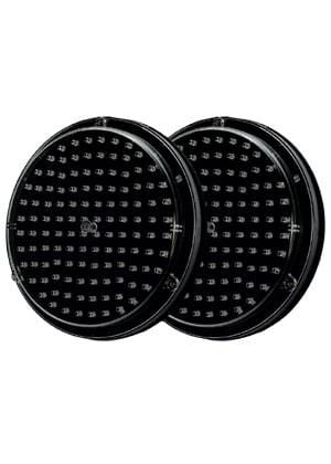 Podwójny panel LED standard lub naprzemiennie 2x300 dwa duże moduły świetlne do wczesnego ostrzegania.
