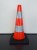 Pachołek drogowy 50 cm odblaskowy (1,7 kg) II gen standardowy pachołek do zabezpieczania robót krótkotrwałych.