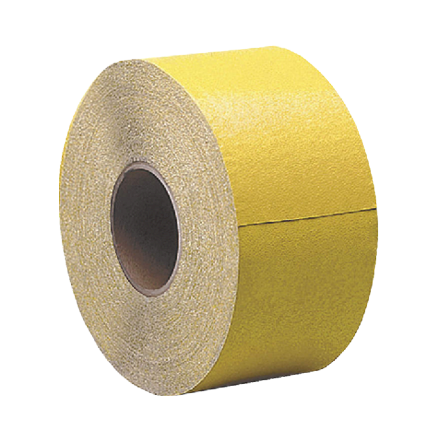 Taśma najezdniowa aluminiowa odblaskowa żółta 12cm 100mb samoprzylepna taśma do tymczasowego oznakowania poziomego dróg.