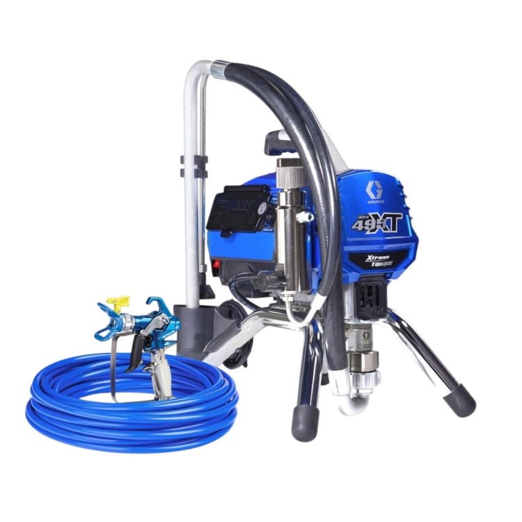 GRACO ST MAX 495 XT HIBOY - agregat malarski profesjonalna malowarka drogowa z technologią XT do wydajnego malowania linii.