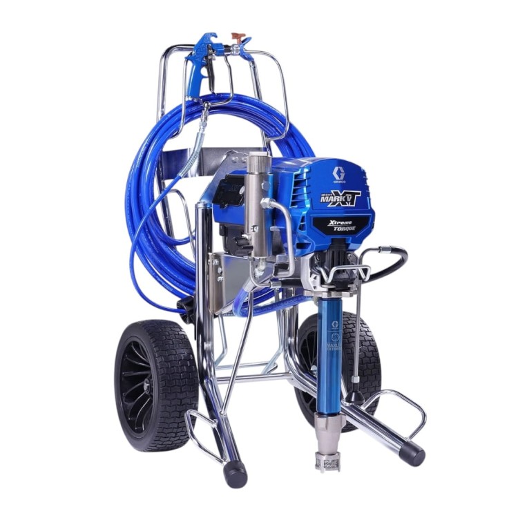 Graco Mark V XT ProContractor - agregat malarski profesjonalna malowarka drogowa i budowlana przeznaczona do natrysku farb oraz gładzi szpachlowych.