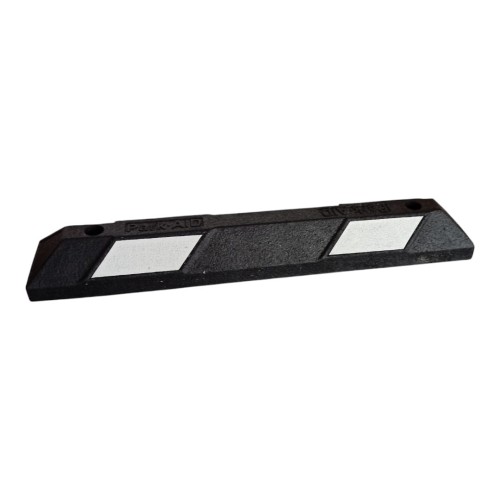 Separator ogranicznik parkingowy PARK AID 90 x 15 x 10 cm biały odblask ułatwiający precyzyjne parkowanie.