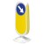 Weebol flex pylon uchylny dwustronny średnica 300mm obustronnie odblaskowy pylon bezpieczeństwa, który samoczynnie powraca do pionu po ugięciu.