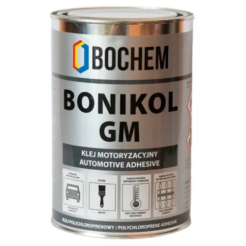 Klej bonikol gm do płytek brajl 0,8kg wydajny klej montażowy w mniejszym opakowaniu, zapewniający trwałe połączenie płytek ostrzegawczych z podłożem.
