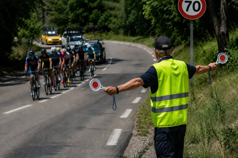 Kamizelka i lizaki potrzebne nie tylko na pracaach drogowych