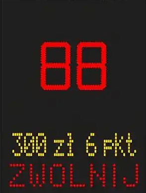 Radarowe wyświetlacze prędkości